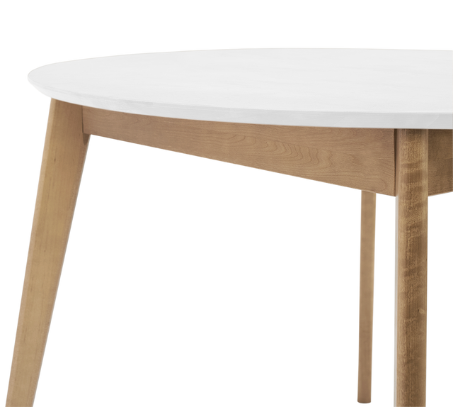 Dining Table Orion Classic 45", Oak/White