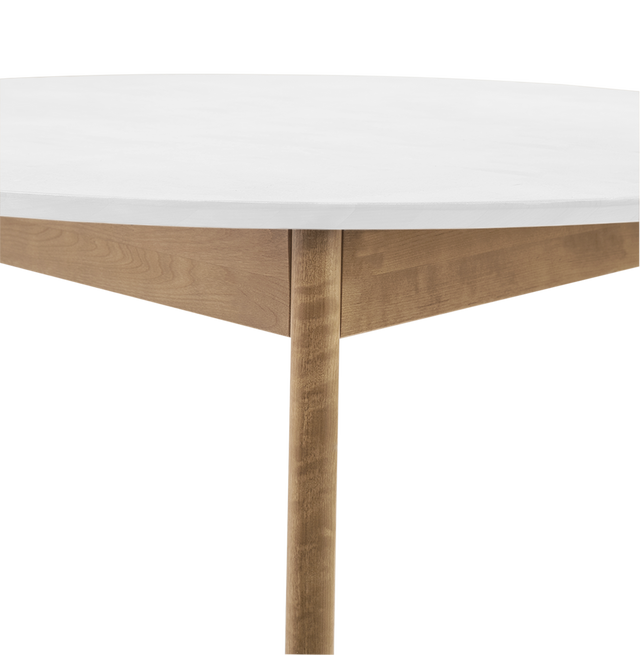Dining Table Orion Classic 45", Oak/White