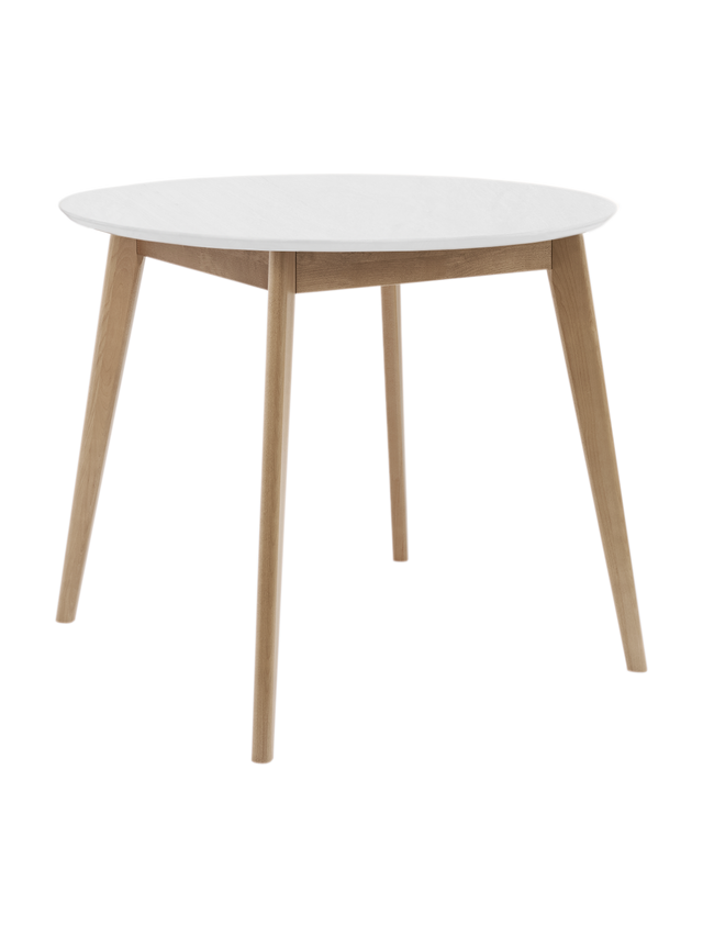 Dining Table Orion Classic 37", Oak/White