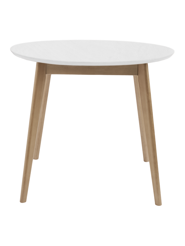Dining Table Orion Classic 35", Oak/White